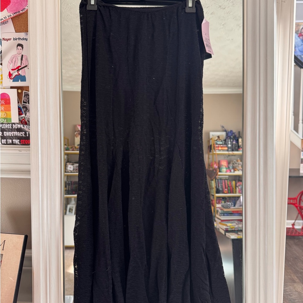 Wild Fable Black Lace Skirt - Picture 3 of 6